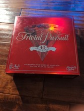 2017 Hasbro Trivial Pursuit 40th Anniversary Ruby Edition Game E1923 COMPLETE picture