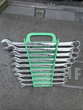 9pc SK Tools USA SAE Wrench Set Chrome Long Beam Used 1/4-3/4” S-K picture