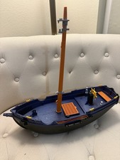 Vintage 1991 Playmobil Geobra Pirate Ship Incomplete ￼ picture