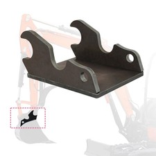 W/Plate Quick Attach Brackets Bucket Ears For Kubota KX040 U35 KX71 KX91 KX121 picture