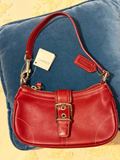 Coach Hamptons Demi Buckle Bag Accents Silver Hardware. Model no. F30-7542 picture