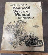 Original Harley Davidson Panhead Full Service Manual 1948-1957  picture