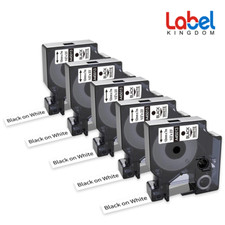 5 pk Refill Replace Dymo D1 45013 S0720530 LabelManager PnP 260P 160 Label Maker picture