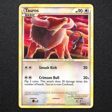 Tauros 41/95 Pokemon Unleashed 2010 Regular Non-Holo Near Mint NM picture