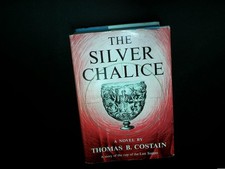 The Silver Chalice Thomas B Costain 1952 Doubleday HC Dust Jacket Book Club Ed picture