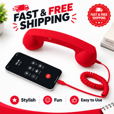 Retro Phone Handset,Retro Phone Handset for iPhone and Android,Type-C for Phones picture