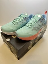 Saucony Big Kids Ride KDZ Teal/Periwinkle Running Shoes SY126C03 Size 4 picture