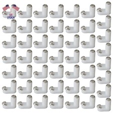 50pcs arcade L Type PCB Mounting Feet with Screw for JAMMA MAME Game PCB Board E picture