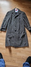 1930s Witowski Detroit Overcoat- Moores Manx Tweed-Raglan Sleeve Vintage Mens Wo picture