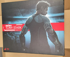 Hot Toys Marvel Iron Man 3 Tony Stark MMS191 Figure CIB Great Shape picture