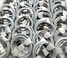 100X Lot For iPhone 14 13 12 11 8 7 6 XS XR USB Fast Charger Cable Charging Cord picture