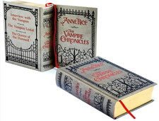 THE VAMPIRE CHRONICLES & INTERVIEW WITH THE VAMPIRE Anne Rice Bonded Leather NEW picture