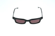 Crap Eyewear The Head Rattle Plum Lens Rectangle Sunglasses Black 46-25-140 picture