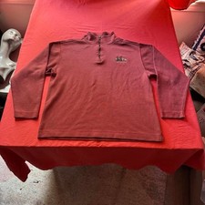 Vintage Suttons Sportswear Telluride Landscape Quarter-Zip Sweater- Size M picture