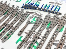3.5mm Platès 6-12 Holes with Scrèws Titanium with Free Gifts (96 pcs set) picture