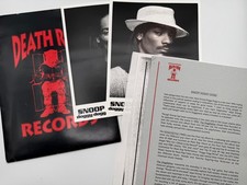 1996 Snoop Doggy Dogg Death Row Records Press Kit Photos rare rap hip hop father picture