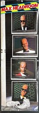Max Headroom (1980s) Original Rolled Poster 26x76 picture