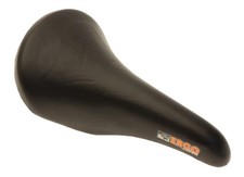 Selle San Marco Ergo Linea Saddle Steel Black Leather 80s NOS NEW *Shelfwear picture