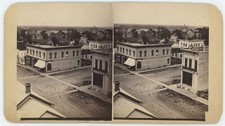MINNESOTA STEREOVIEW - Crookston Panorama - S. Johnson - 1880s RARE picture