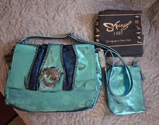 Sharif Legacy Museum Mlange Haircalf Leather Messenger Bag Original Price $200 picture