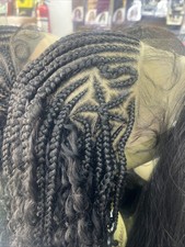 hand braided wigs lace front picture