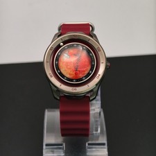 Magnet Orbit Mars Magnetic Ball Watch Red Silicone Strap Luminous Dial picture