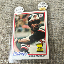 Topps 1978 Topps #36 Eddie Murray Baltimore Orioles Baseball Card Rookie Base picture