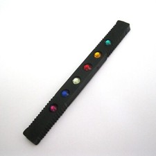 Hot Rod Black Multi Color Gems Change Color Close Up Magic Trick picture