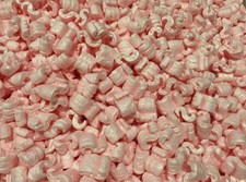 Packing Peanuts Shipping Anti Static Loose Fill 60 Gallons 8 Cubic Feet Pink picture