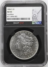 1884-S Morgan Silver Dollar NGC AU55 - San Francisco - Condition Rarity 🔥 picture