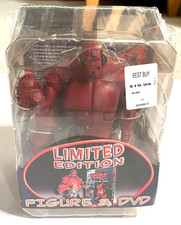 HELLBOY Animated Blood & Iron Limited Edition Gift Set DVD + Figure w/Cigar NEW picture