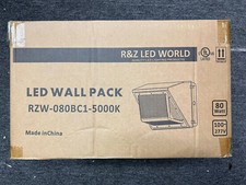 R&Z LED WORLD 80 Watt LED Wall Pack - Bright, Durable, and Energy Efficient picture