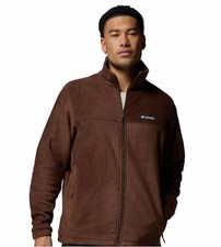 Colombia Steens Fleece Jacket Brown Size Medium picture