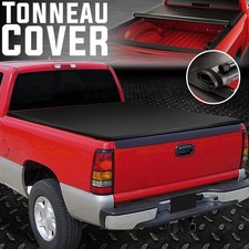 FOR 88-02 CHEVY/GMC C/K 6.5 FT BED FLEETSIDE SOFT VINYL ROLL-UP TONNEAU COVER picture
