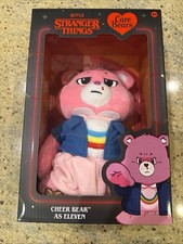 Netflix - Care Bears x Stranger Things - Cheer Bear As Eleven 12 Inch Plush picture