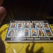 Vintage 1938 Disney Tinkersand Pictures Snow White Series ...excellent cond. picture
