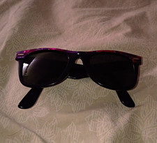 Vintage B&L Ray-Ban Wayfarer rare Purple Mosaic, Made in USA,  picture