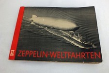 Vintage Pre War 1933 Zeppelin Weltfahrten Book ll German Photo Book Complete picture