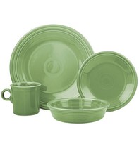 Fiesta Classic Rim 4-Piece Dinnerware Set Meadow - NIB picture