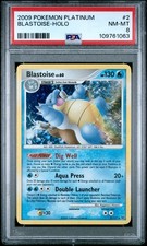 2009 Pokemon Platinum #2 Blastoise-Holo PSA8 picture