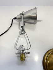 Vintage 90s IKEA FAS Aluminum Clip Lamp Type K0201 Industrial Clamp Light TESTED picture