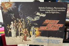 Battle Beyond The Stars 1980 ORIGINAL 30X40 UK QUAD MOVIE POSTER GEORGE PEPPARD picture