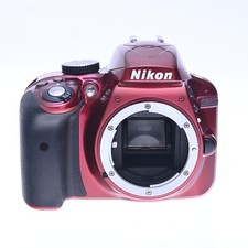 Nikon D3300 24.2 Megapixel Digital SLR Camera Body Red picture