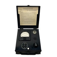 Vintage EB Badger Sons Co Kleinschmidt Water Tester Military Navy Issue Turns On picture