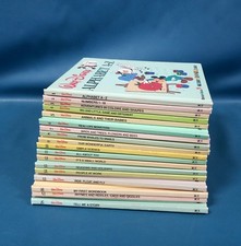 Vintage 1983 Walt Disney Fun To Learn Library HC Book Set Volumes 1-18 picture