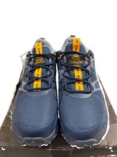Hi-Tec Aww Mauna Hiker Shoes Dark Blue/Dark Grey Mens Size 8.5 picture