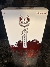 Kidrobot Kyuubi Black 8 Inch Dunny Candie Bolton TTKRL119 MIB SEALED picture