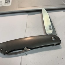 Columbia River CRKT K240XXP Swindle Ken Onion Pocket Knife Thin Smooth Stainless picture
