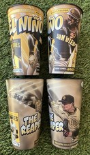 4X San Diego Padres 2026 Souvenir Cup Petco Free Refills Mason Miller Tatis Nino picture