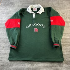 London Welsh RFC Cotton Traders Jersey Mens 48 Green Rugby Union 2004 picture
